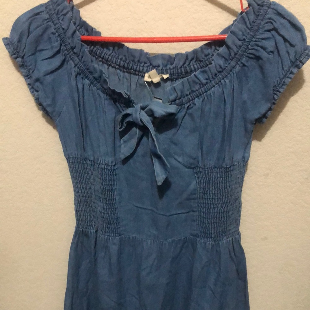 Denim dress